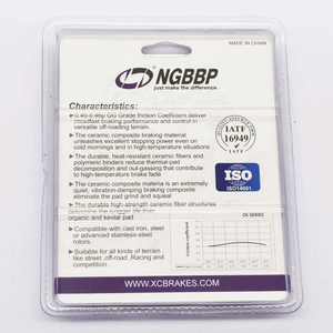 NGBBP FA375 Plaquette de frein de moto en céramique organique Offre Spéciale pour SUPERBYKE / HONDA ANF <span class=keywords><strong>125</strong></span> CBF <span class=keywords><strong>125</strong></span> <span class=keywords><strong>CBR</strong></span> <span class=keywords><strong>125</strong></span> - Product Image 6