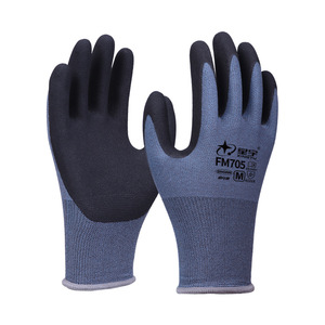 ซิงหยู เอฟเอ็ม 705 ถุงมือทำงานไนไตรล์ ระบายอากาศได้ดี กันลื่น ทนน้ำมัน ทนทาน ใช้งานทั่วไป ขนาด M - Product Image 1