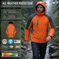 Montagne coupe-vent ski pluie femmes respirant Hardshell 3 couches vêtements d'extérieur veste imperméable