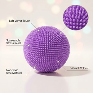 Artículo Popular Transfronterizo de Schylling: Set de Juguetes Blandos de Goma 3 en 1, Incluye Squishy de Malt Sugar y Fuzz Ball - Product Image 2