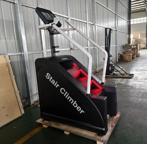 เครื่องออกกำลังกายในร่ม ยิม ฟิตเนส สเต็ปเปอร์ไฟฟ้า ลู่วิ่งปีนบันได เครื่องคาร์ดิโอ - Product Image 2