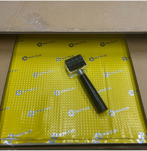 Alfombrilla de amortiguación de sonido de butilo Serie 2mm, Panel insonorizado de papel de aluminio para coche para aislamiento térmico de vibración de ruido, para coches - Product Image 2