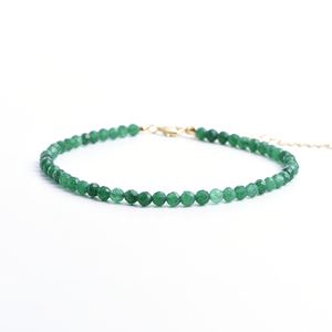 4mm Natural Esmeralda Rubí Zafiro Ópalo Amatista Pequeña Piedra preciosa delicada Piedra preciosa Cuentas Pulsera delicada Joyería <span class=keywords><strong>AAA</strong></span> Venta al por mayor - Product Image 3