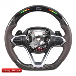 Volante <span class=keywords><strong>Deportivo</strong></span> de Fibra de Carbono Real con Control por Aplicación y LED de Velocidad/RPM para <span class=keywords><strong>BMW</strong></span> <span class=keywords><strong>I8</strong></span>, <span class=keywords><strong>Precio</strong></span> de Fábrica - Product Image 2
