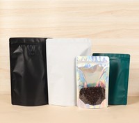 Sachets Doypack Personnalisés Imprimés 250g 500g Qualité Alimentaire Refermables avec Valve à Air Emballage Alimentaire Mat Métallisé Anti-Odeur