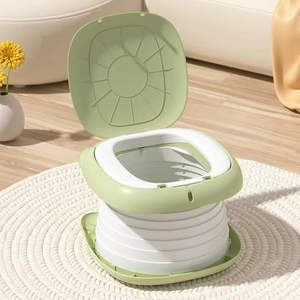 Vasino <span class=keywords><strong>da</strong></span> campeggio pieghevole in plastica per bambini, - Product Image 3
