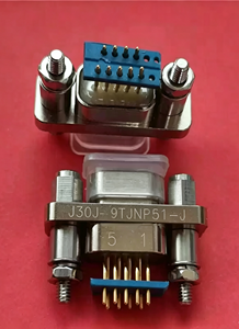 Conector Rectangular Micro J30J-9TJNP51-J, Macho de 9 Pines, Crimpado, Paso de 1.27mm, Equivalente a MIL-DTL-83513 - Product Image 2