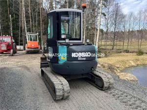 รถขุดตีนตะขาบ KOBELCO Sk45 มือสอง พร้อมเครื่องยนต์ฮีโน่ ปั๊มไฮดรอลิก รับประกัน 1 ปี น้ำหนักใช้งาน 4 ตัน - Product Image 4