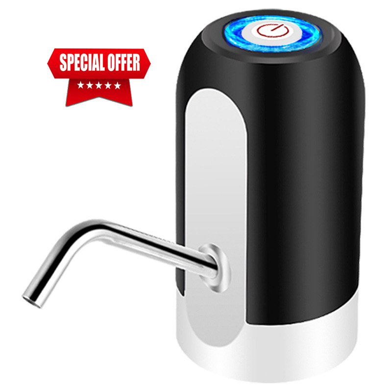 Портативный Бесконтактный USB-дозатор водяного насоса для бутылок с автоматической загрузкой снизу