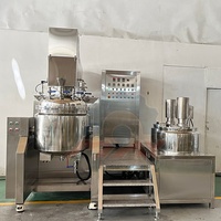 Machine de fabrication d'émulsifiant sous vide à haut cisaillement Maxwell 100L/200L/500L, homogénéisateur mélangeur, pour fromage/confiture/sirop/ketchup