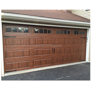 <span class=keywords><strong>Porte</strong></span> <span class=keywords><strong>de</strong></span> <span class=keywords><strong>garage</strong></span> verticale sectionnelle en acier galvanisé, couleur grain <span class=keywords><strong>de</strong></span> bois, certifiée CE par l'Union européenne, avec système <span class=keywords><strong>de</strong></span> <span class=keywords><strong>sécurité</strong></span> inclinable - Product Image 4