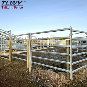 Rust Proof Steel Cattle <strong>Panel</strong> 12ft 10ft 9.5ft 6ft 8ft Heavy Duty Livestock Cattle Corral Fence Galvanised Cattle <strong>Panels</strong> - Product Image 5