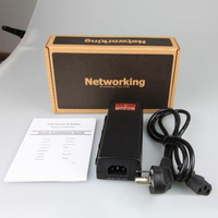 Inyector PoE Gigabit de 30W SDaPo PSE30G PSE801G, Voltaje de Entrada de CA 100~240V, PoE Pasivo de 48V