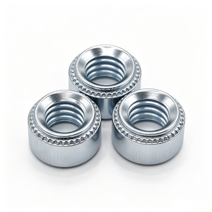 Tuercas de presión ZT M3-M10, métricas, grado A, nivel 8.8, acero al carbono, zincadas en azul, para chasis de chapa metálica - Product Image 2