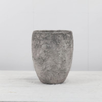 Grand pot à plantes rectangulaire en ciment fait main, pot à plantes en béton pour la décoration du jardin et de la maison, durable, élégant, utilisation en extérieur et en intérieur