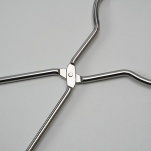 Pinzas de acero inoxidable para crisol, resistentes al calor, de laboratorio, para uso en química y fuego, 20CM 25CM 30CM 35CM 40CM 45CM 50CM - Product Image 2
