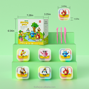 Jouet <span class=keywords><strong>en</strong></span> argile <span class=keywords><strong>à</strong></span> air comprimé <span class=keywords><strong>à</strong></span> remonter, animal mécanique DIY, argile <span class=keywords><strong>à</strong></span> <span class=keywords><strong>modeler</strong></span> super légère non toxique avec mécanisme de marche, cadeau éducatif créatif - Product Image 2