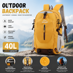 <span class=keywords><strong>Sac</strong></span> à dos en nylon grande capacité pour l'extérieur avec port USB et doublure en polyester pour le voyage, l'escalade, la <span class=keywords><strong>randonnée</strong></span> et les sports - Product Image 1