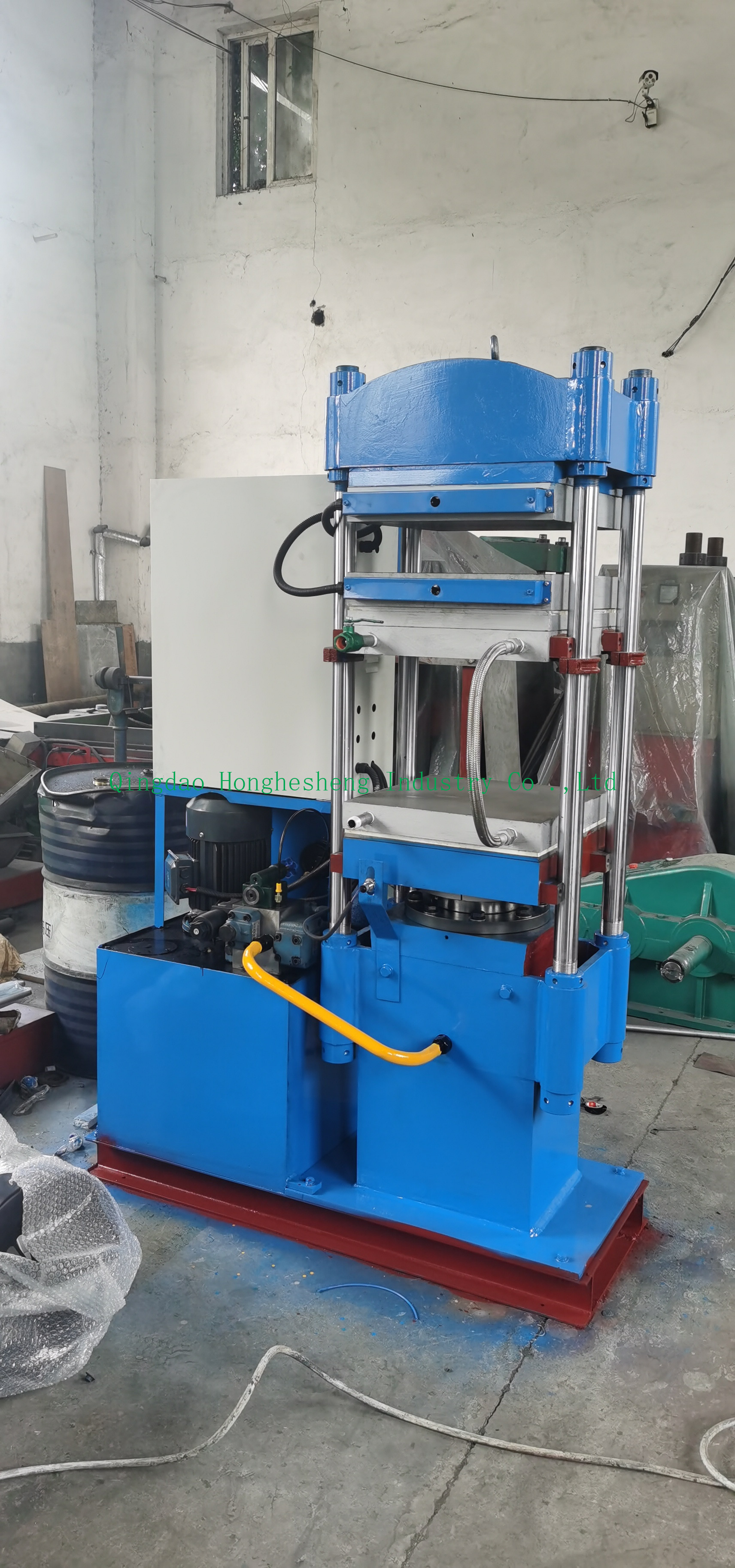 25T 50Ton water cooling vacanizing press machine for laboratory use