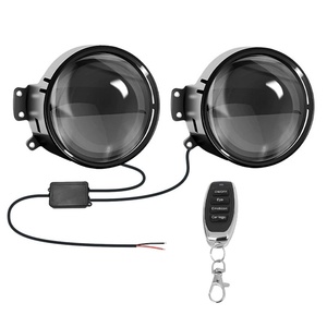 ไฟรถยนต์ LED ไดนามิก Devil Eye 33 โหมด เลนส์ตกแต่ง ไฟหน้ารถยนต์ดัดแปลง ไฟ LED Sharingan - Product Image 2