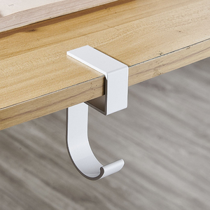 Crochets en aluminium pour sacs, masques, fournitures de bureau, écouteurs, clés, câbles – Crochets portables certifiés ISO RoHS – Fabrication en usine - Product Image 3