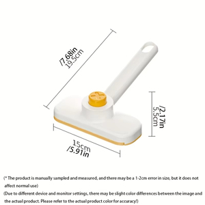 Wholesale Hot Sale 1pc Portable Rotatable Multifunctional <b>Wall</b> Mount Cleaning Brush for Home Living Room Bathroom Rectangle <b>Mop</b> - Product Image 6