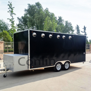 Camion de nourriture multifonction personnalisé équipement de cuisine restaurant pizza camion de nourriture ou <span class=keywords><strong>remorque</strong></span> chariot de salle à manger en acier inoxydable à vendre - Product Image 5