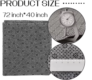 0,9 M 1M 2M 3M Breite Punkt Kunststoff Filz Teppich Tufting Backing Cloth Composite Drop Kunststoff Punkt Anti Rutsch Teppich Pad Teppich Stoff - Product Image 5