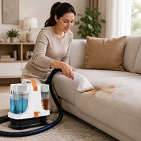 Machine de nettoyage innovante pour tapis, réservoir d'eau propre de 1600 ml, réservoir d'eau sale de 1000 ml, pour usage domestique