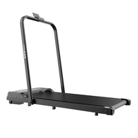 Caminadora Eléctrica Plegable para Escritorio, Pantalla LED Grande, Control Remoto, Diseño Silencioso, para Hogar y Oficina, Motor de 2 HP, Manual