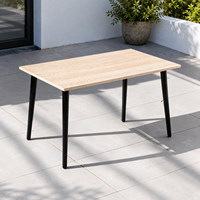 Plateau de table en stratifié phénolique compact HPL OEM ODM, résistant à l'usure, pour hôtel, cantine, comptoir de restauration commerciale