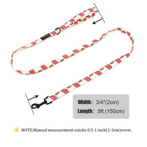 Collier imprimé personnalisé pour animaux de compagnie collier de <span class=keywords><strong>chien</strong></span> en nylon personnalisé gratuit gravé chiot ID nom collier pour petits moyens grands chiens - Product Image 6