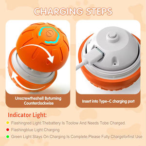 Nuevo Juguete para Perros con Movimiento Automático, Pelota Interactiva Rodante, Juguete Inteligente con Movimiento - Product Image 5