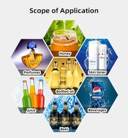 Réservoir d'agitation de mélange automatique trémie pâte épaisse liquide Machine à emballer rouleau chauffant capacité 200ml produits chimiques huiles sacs