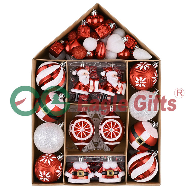 EAGLEGIFTS Classic Design Cute Little Engraved Christmas Ornaments New Items for Christmas Decorations Hotel Lobby Restaurants