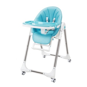 Upgrade <span class=keywords><strong>seggiolone</strong></span> per neonati e bambini regolabile pieghevole <span class=keywords><strong>seggiolone</strong></span> da pranzo con ruote - Product Image 3