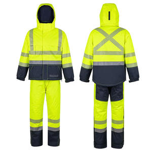 Traje de Seguridad Geotex, Amarillo Fluorescente, Ignífugo, Impermeable, Ropa de Trabajo para la Industria Petrolera, Ropa Reflectante - Product Image 1