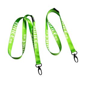 Custom logo Printed Promotional Polyester Sublimation Heat Transfer <b>Safety</b> Breakaway Neck Strap Lanyard for Id Card Holder - Product Image 1