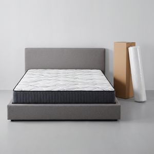 Warp-knitted fabric Breathable knitted fabric Eco-friendly fluffy fiber cotton High-density foam Quiet pocket <b>spring</b> <b>Mattress</b> - Product Image 2