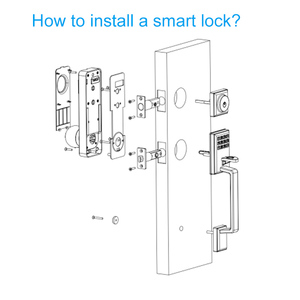 <b>Smart</b> Home Products Front Door <b>Locks</b> Keyless Entry Door <b>Lock</b> Deadbolt With Handle for Home D-L90 Fingerprint <b>Smart</b> Door <b>Lock</b> - Product Image 4