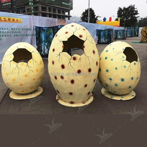 Huevos de Dinosaurio Realistas de Fibra de Vidrio, Accesorio Fotográfico para Parques Temáticos, Exhibiciones de Dinosaurios al Aire Libre, Cabinas de <span class=keywords><strong>Fotos</strong></span> en Parques Infantiles - Product Image 6