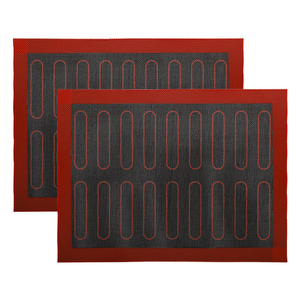 Tapis de cuisson en silicone de qualité alimentaire, respirant, antiadhésif, avec grille, pour la pâtisserie, outil de découpe - Product Image 2