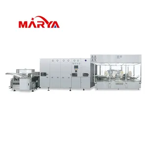 Máquina de llenado estéril Marya Línea de producción de Llenado de líquidos de ampolla Fabricantes Planta de China
