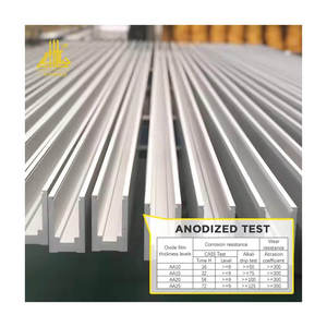 Balustrade en verre sans cadre incurvée de 10 à 24 mm avec <span class=keywords><strong>profil</strong></span>é en <span class=keywords><strong>U</strong></span> en aluminium pour balcon, fixation au sol - Product Image 5