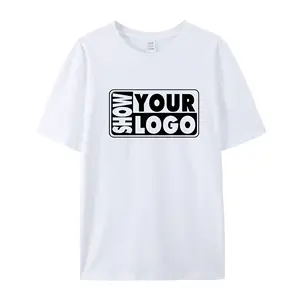 LS-78000 35% 棉65% 涤纶180gsm常规尺寸t恤印花定制t恤与您的标志