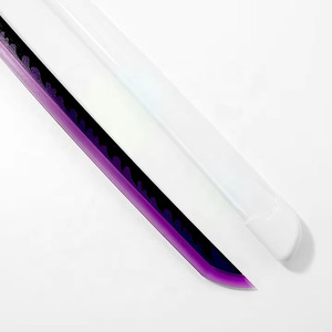 Katana Nichirin <span class=keywords><strong>de</strong></span> <span class=keywords><strong>Mitsuri</strong></span> Kanroji <span class=keywords><strong>de</strong></span> 39.7 Pulgadas con Luz LED, Hoja sin Afilar para Cosplay y Colección - Product Image 5