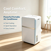 Climatiseur portable 9000/12000 BTU 110V 60Hz, refroidissement uniquement, unité mobile avec télécommande pour maison, bureau, camping-car