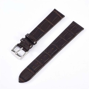 Cinturino per orologio con motivo a <span class=keywords><strong>coccodrillo</strong></span> classico con Logo personalizzato cinturino per orologio in <span class=keywords><strong>pelle</strong></span> con motivo a <span class=keywords><strong>coccodrillo</strong></span> di moda - Product Image 2