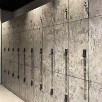 Nouveau design, casier ignifuge en stratifié HPL phénolique de marque AOGAO Guangdong pour colis et vestiaires de salle de sport