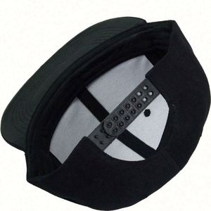 Wholesale Waterproof Outdoor Blank Sports Cap Hiphop Snapback <b>Hat</b> Flat Brim Promotional Basketball Cap High Profile 6 Panel <b>Hat</b> - Product Image 5